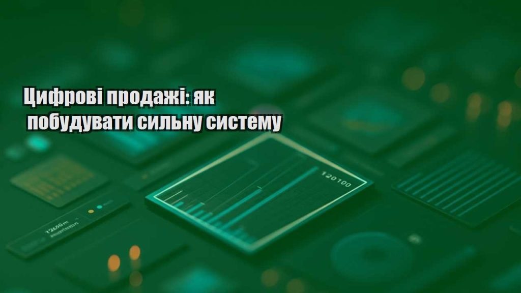 czyfrovi prodazhi yak pobuduvaty sylnu systemu