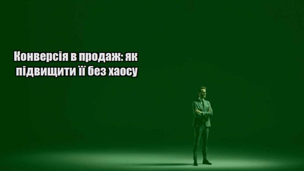 konversiya v prodazh yak pidvyshhyty yiyi bez haosu